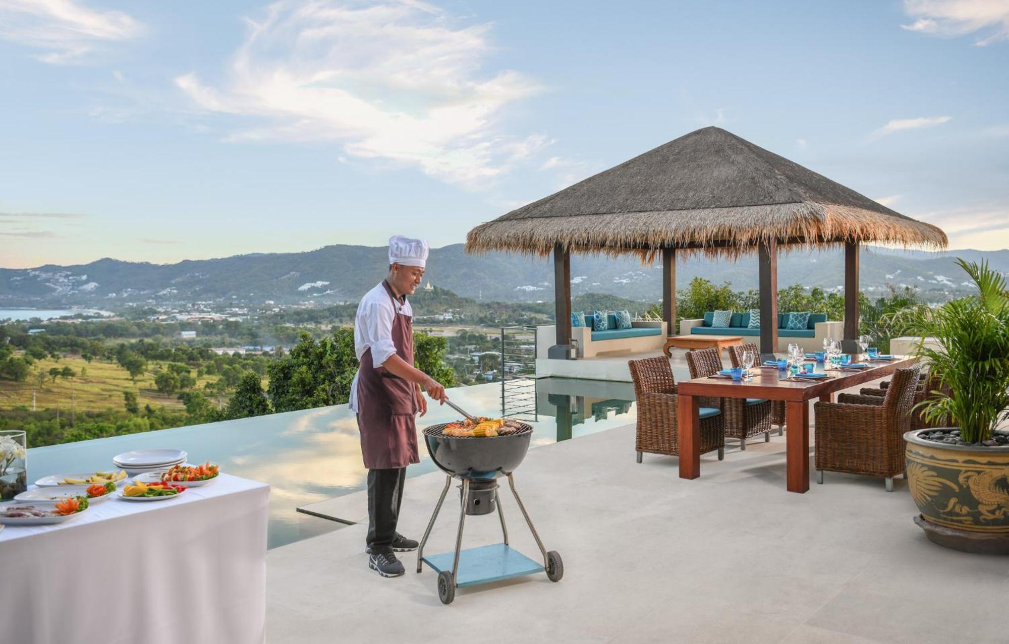 Baan Kimsacheva - Seaview Private Villa Choeng Mon Екстер'єр фото