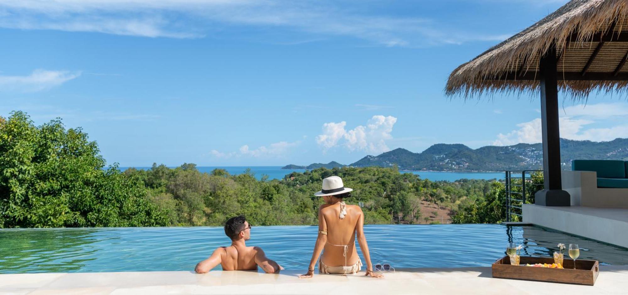 Baan Kimsacheva - Seaview Private Villa Choeng Mon Екстер'єр фото